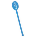 6" Oval Muddler Stirrer W/ 1 Color Imprint